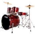 Mapex Tornado TND5844 TC Burgundy RED - kompletny zestaw perkusyjny