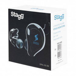 Stagg SPM-435 BK - douszne monitory słuchawkowe