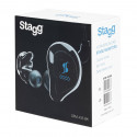 Stagg SPM-435 BK - douszne monitory słuchawkowe (czarne)