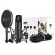 Rode NT1 Kit Mikrofon do nagrywania w zestawie z pop filtrem i koszem