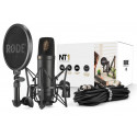 Rode NT1 Kit Mikrofon do nagrywania w zestawie z pop filtrem i koszem
