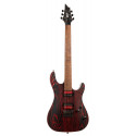 Cort KX300 Etched EBR - gitara elektryczna Etched Black Red