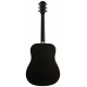 Arrow Bronze BLK Gitara akustyczna czarna satynowa