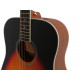 Arrow Bronze SB Gitara akustyczna kolor Sunburst - satynowa