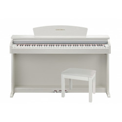 KURZWEIL M110 WH - pianino cyfrowe białe z ławą w zestawie