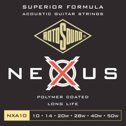 Rotosound Nexus Coated phosphor bronze 10-50 NXA10 - Struny do gitary akustycznej