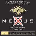 Rotosound Nexus Coated phosphor bronze 10-50 NXA10 - Struny do gitary akustycznej