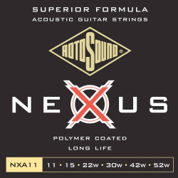 Rotosound Nexus Coated phosphor bronze 11-52 NXA11 - Struny do gitary akustycznej