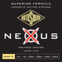 Rotosound Nexus Coated phosphor bronze 12-54 NXA12 - Struny do gitary akustycznej