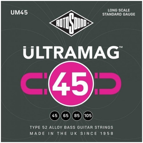 Rotosound UM45 45 - 105 - struny do gitary basowej