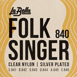 La Bella 840 Folksinger - Struny do gitary klasycznej