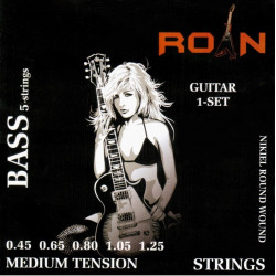 Roan Bass Guitar Set 5 - zestaw strun do gitary basowej 5 strunowej