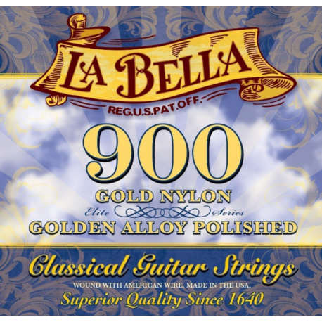 LaBella 900 Gold Nylon struny do gitary klasycznej