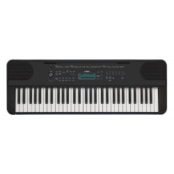 Yamaha PSR E360 B - Keyboard z klawiaturą dynamiczną (czarny)