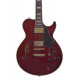 Samick RL-4 TR - gitara elektryczna typ Semi Hollow Body Transparent Red