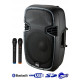 Rh Sound PP-2112ADX-CB HAND-HAND - mobilna kolumna z 2 mikrofonami bezprzewodowymi