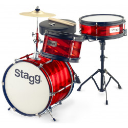 Stagg TIM-J 3/12 RD - akustyczny zestaw perkusyjny