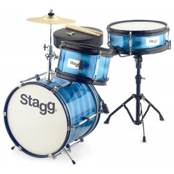 Stagg TIM J 3/12B BL - akustyczny zestaw perkusyjny