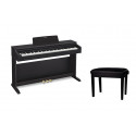 CASIO AP-270 BK SET - pianino cyfrowe (elektryczne) z ławą w zestawie