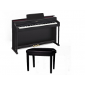 CASIO AP-300 BK SET - pianino cyfrowe (elektryczne) z ławą w zestawie AP300 BK