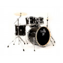 Tamburo T5P20BSSK - akustyczny zestaw perkusyjny (Black Sparkle) metalizowany czarny