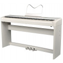 Ringway RP35 WH - pianino cyfrowe białe ze statywem i pedałami (pianino elektryczne / elektroniczne )