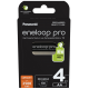 Akumulatorki AA 2500 mAh PANASONIC Eneloop Pro (4 sztuki w zestawie)