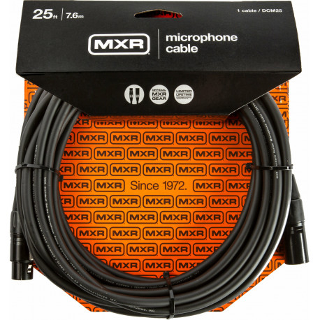 MXR DCM25 - przewód mikrofonowy 7,6m