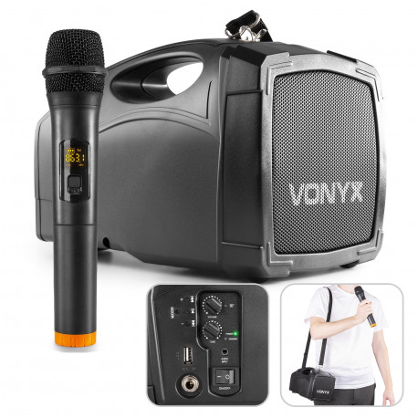 Vonyx ST014 - mobilny zestaw nagłośnieniowy PA