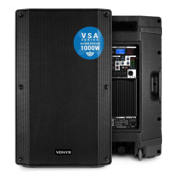 Vonyx VSA150S - aktywny zestaw nagłośnieniowy stereo 15"