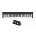 Yamaha P-225 B - pianino cyfrowe + zestaw pedałów Yamaha FC-35 P225