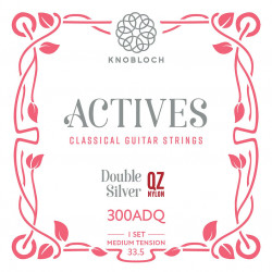 Knobloch Strings 300ADQ ACTIVES Double Silver QZ Nylon – Struny do Gitary Klasycznej