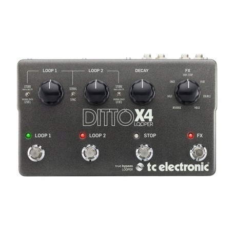 TC ELECTRONIC DITTO LOOPER X4 - efekt gitarowy