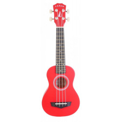 Arrow PB-10 Red - ukulele sopranowe z pokrowcem