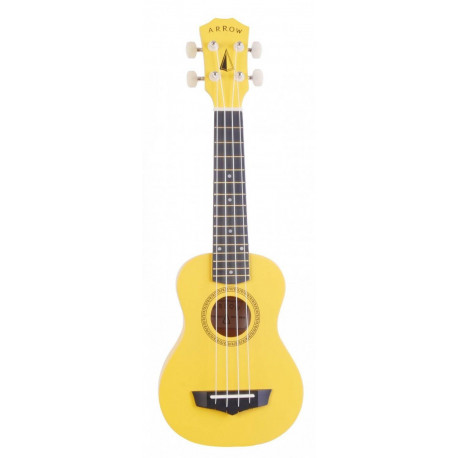 Arrow PB-10 Yellow - ukulele sopranowe z pokrowcem