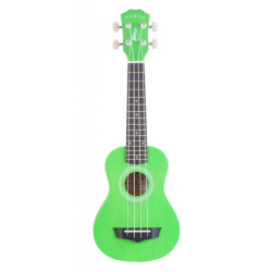 Arrow PB-10 Green - ukulele sopranowe z pokrowcem