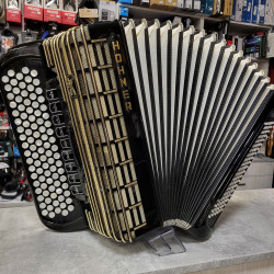 Hohner Atlanta 145 Musette 120 bas - Akordeon guzikowy Gryf B