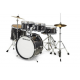 Millenium Focus Junior Drum Set Black - zestaw perkusyjny dziecięcy