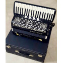POLVERINI 120Bas, 4-chórowy akordeon używany, w idealnym stanie, z gwarancją !
