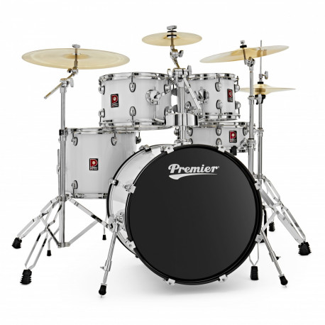 PREMIER Revolution 20" WH - zestaw perkusyjny ze statywami