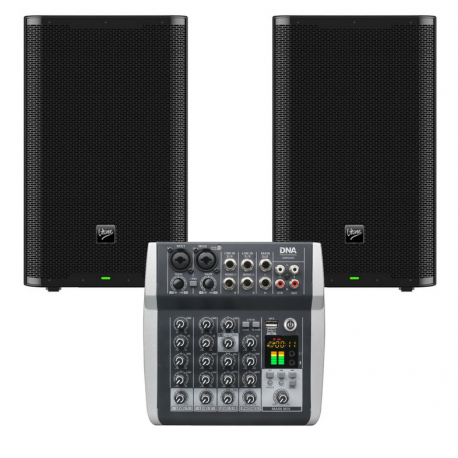 V-TONE OrionX 12" Zestaw nagłośnieniowy dla szkoły, zespołu, DJ, przedszkole, świetlica, firma
