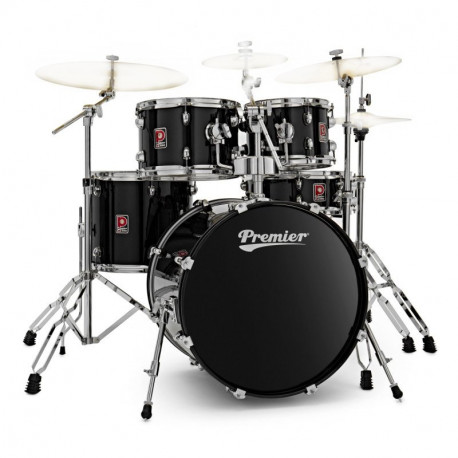 PREMIER Powerhouse Stage 20" BK - Zestaw Perkusyjny ze statywami