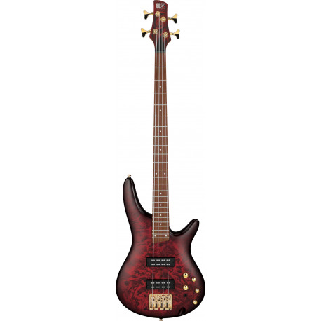 Ibanez SR300EDX-WZM Wine Red Frozen Matte - gitara basowa SR300 EDX WZM