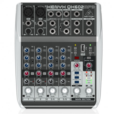 Behringer QX602MP3 - mikser dźwięku