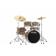 Tama Imperialstar na IP50H6W TCW Coffee Teak Wrap + Talerze Meinl