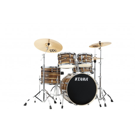 Tama Imperialstar na IP50H6W TCW Coffee Teak Wrap + Talerze Meinl