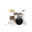 TAMA IP50H6W-CTW TAMA Imperialstar Drum Set + Cymbal Set MEINL 14/16/20 Imperial Star