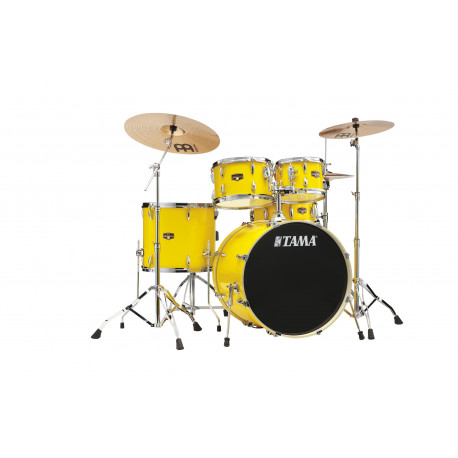TAMA IP50H6W-ELY TAMA Imperialstar Drum Set + Cymbal Set MEINL 14/16/20 Imperial Star