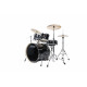 TAMA IP52H6W-HBK TAMA Imperialstar Drum Set + Cymbal Set MEINL 14/16/20 Imperial Star