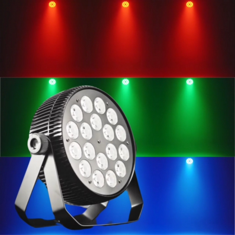 LIGHT4ME PARTY PAR 18x10W RGBW
